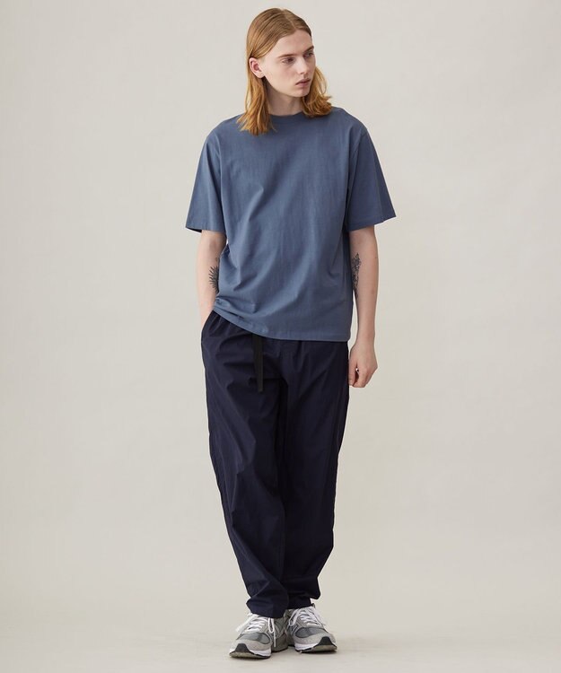 UNFILO MENS 【男女兼用】Light Move ワイドパンツ ネイビー