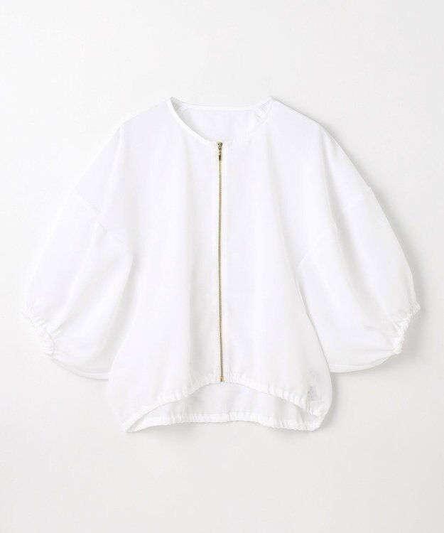 ANY シアーランタンスリーブブルゾン オフ