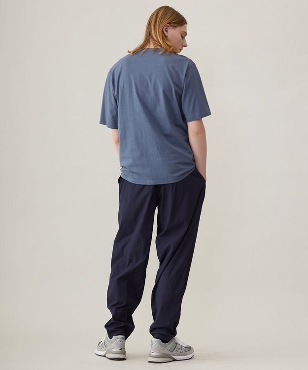 UNFILO MENS 【男女兼用】Light Move ワイドパンツ ネイビー