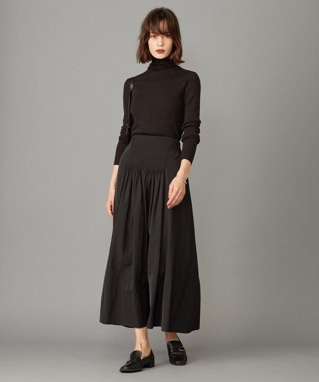 ICB 【新色追加・WEB限定カラーあり】エクストラファインメリノ タートルネックプルオーバー バーントブラウン系