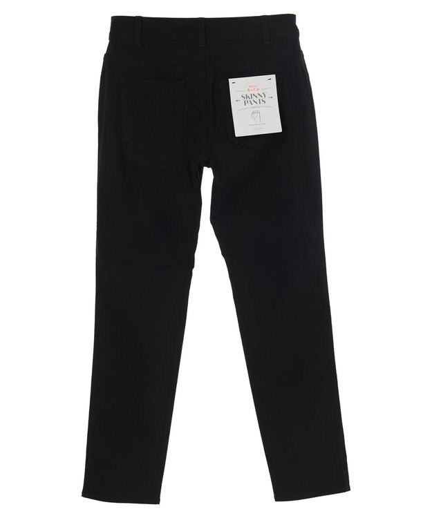 Green Parks 裏起毛ストレッチスキニーパンツ Black