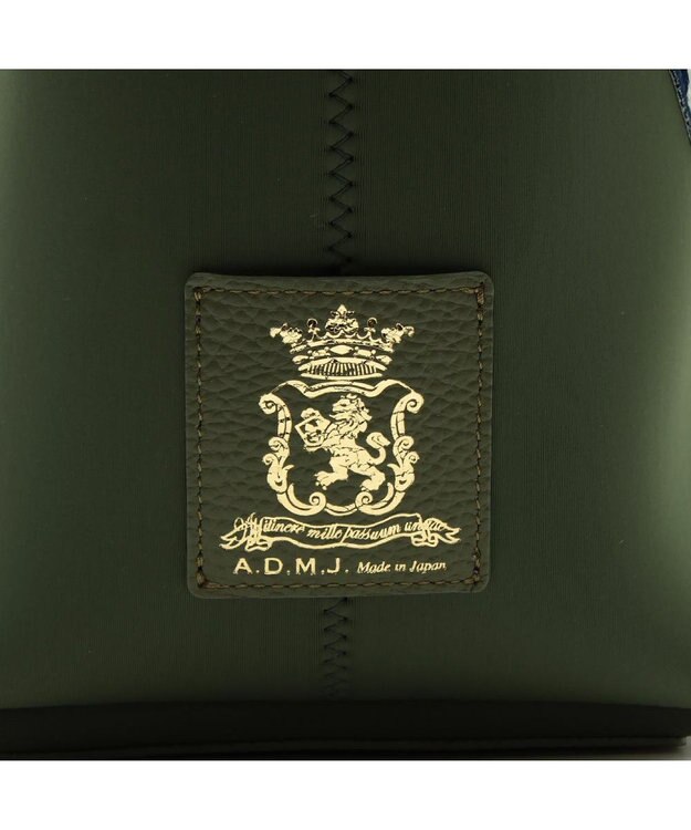 A.D.M.J. 【魔法の様に軽い】マジックライト/フラッグワッペンデイリートート30cm カーキ