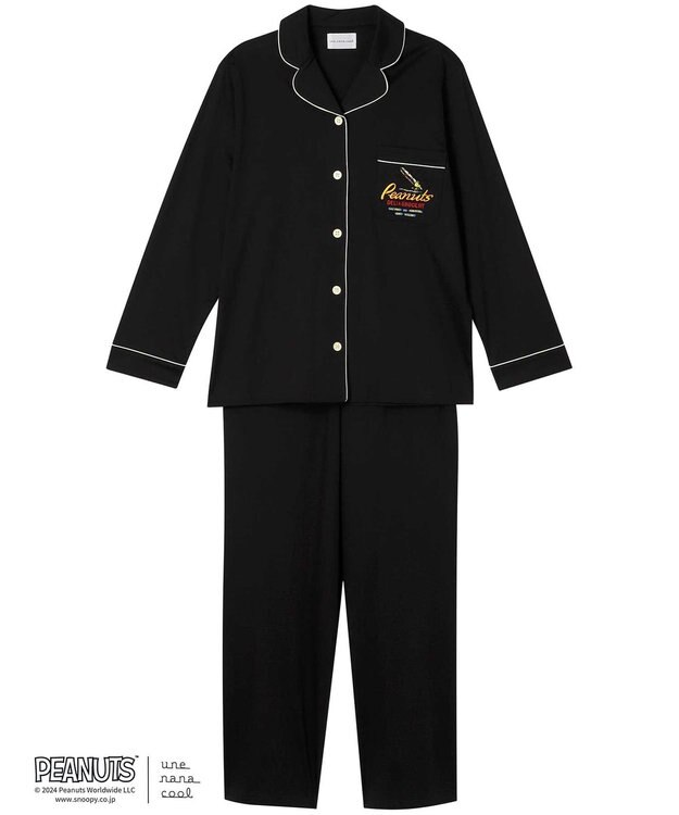 une nana cool MADE WITH PEANUTS 【綿100％】やわらかパジャマ BL