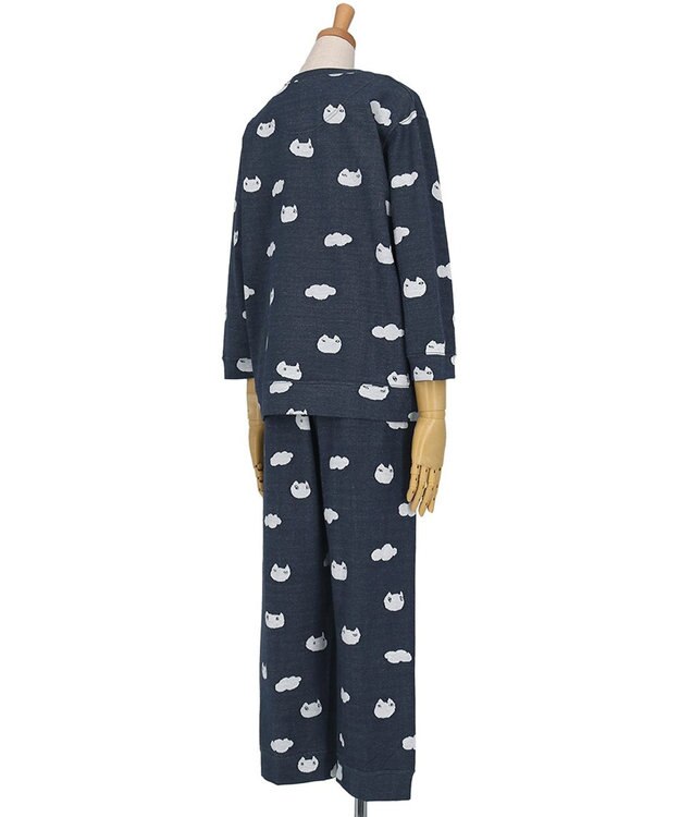tsumori chisato SLEEP ツモリチサト パジャマ 綿100%(本体) ジャカード 8分袖 長袖 9分丈 レディース UDX218/ワコール コン