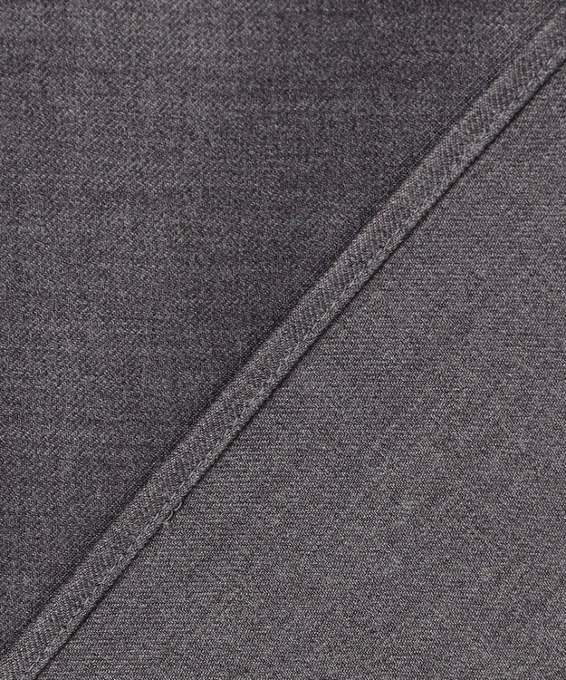 #Newans 【洗濯機可/しわになりにくい】シャーリングネック ボリュームスリーブブラウス チャコール