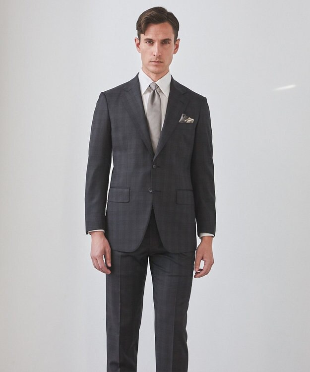 GOTAIRIKU 【日本製】シルク100% ポケットチーフ_25年春夏限定色 グレー系8