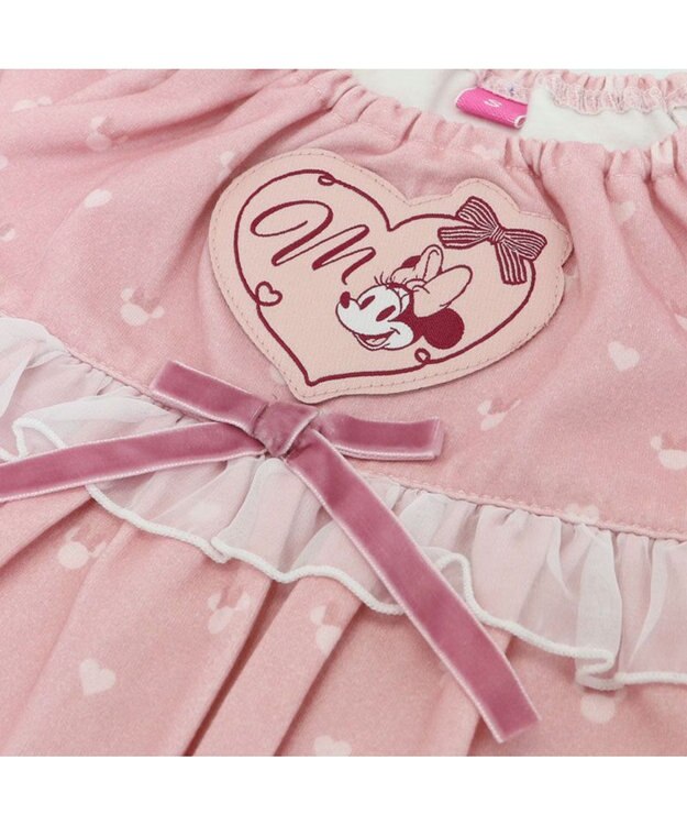 PET PARADISE ディズニー ミニーマウス ペティヒート天竺 ワンピース 超小型犬 小型犬 ピンク（淡）