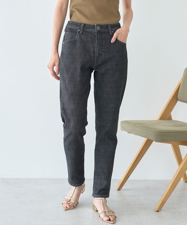 AMERICAN HOLIC テーパードデニム Black