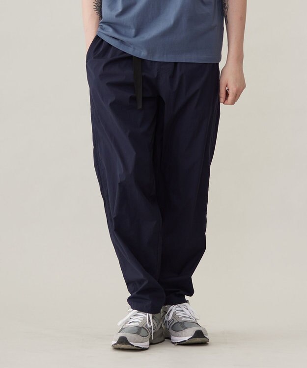 UNFILO MENS 【男女兼用】Light Move ワイドパンツ ネイビー