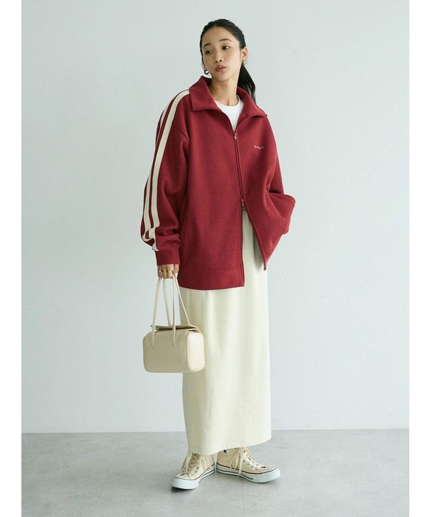 CRAFT STANDARD BOUTIQUE リブロングスカート Ivory