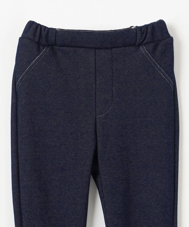 組曲 KIDS 【110-140㎝】裏起毛あったか パンツ ネイビー系