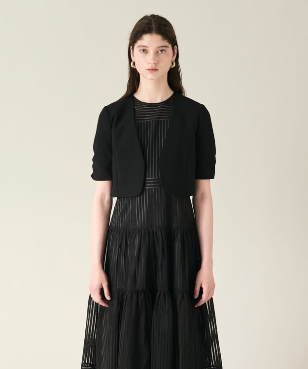 GRACE CONTINENTAL ショートボレロ ブラック