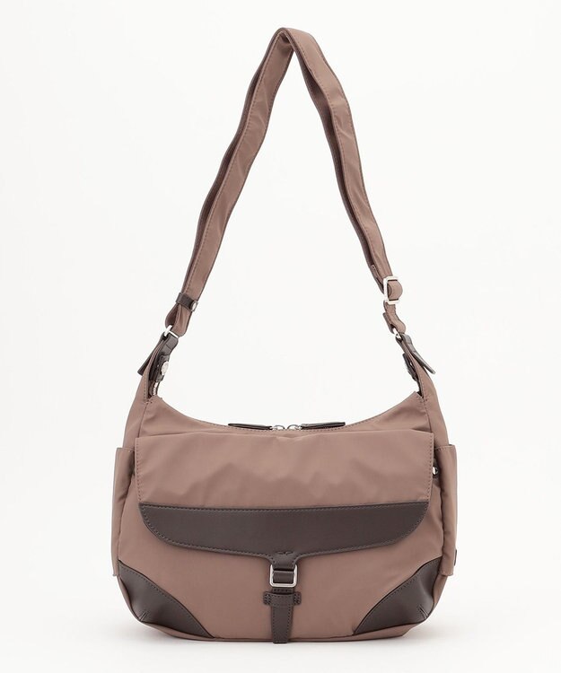 Y'SACCS ミリタリーフラップショルダー　Sサイズ チョコ