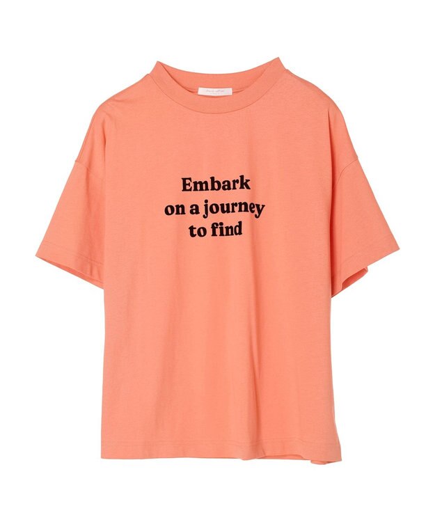 Green Parks ブロックロゴオーバーサイズＴシャツ Pink