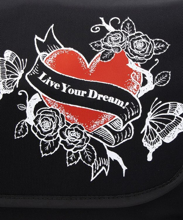 ANNA SUI ロックハート メッセンジャーバッグ クロ