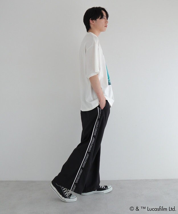 Green Parks ＳＴＡＲ　ＷＡＲＳ／グラフィック半袖ＢＩＧＴＥＥ White