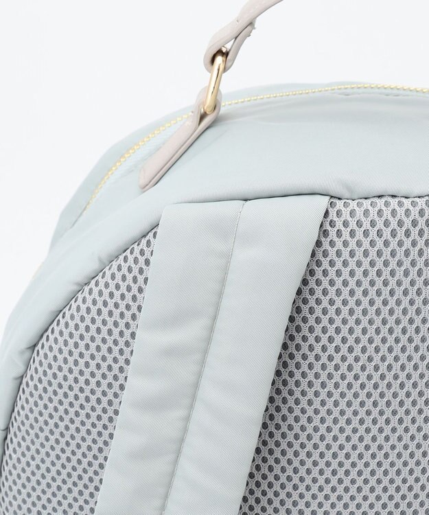 LA BAGAGERIE 【MONICA】13ポケットナイロンリュック ライトグレー