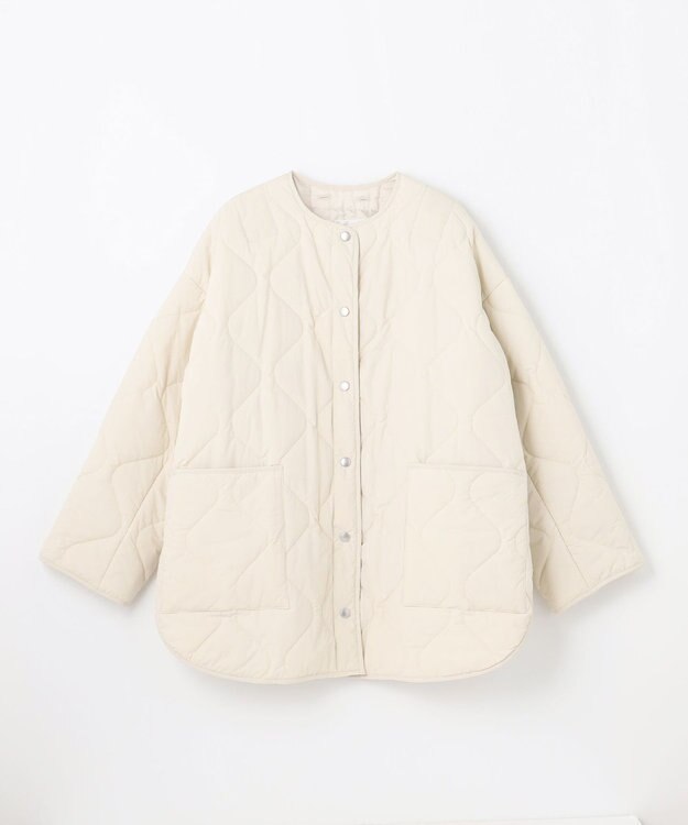 NAVE ライナーキルトアウターsize1 アイボリー系