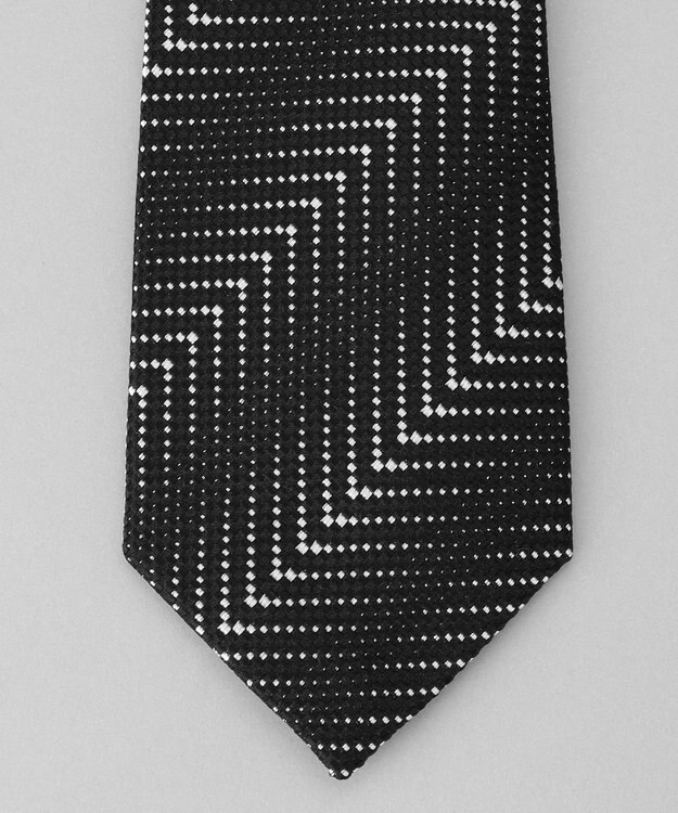 GOTAIRIKU GOTAIRIKU別注【日本製】シルク ネクタイ ブラック系8