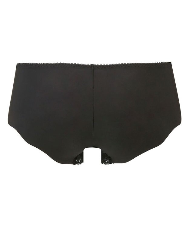 WACOAL ショーツ ボーイレングス 【ハグするブラ】BRB488とペア はきこみ丈あさめ 後ろ裾がフラットでアウターにひびきにくい レディース PRA688 /ワコール ブラック