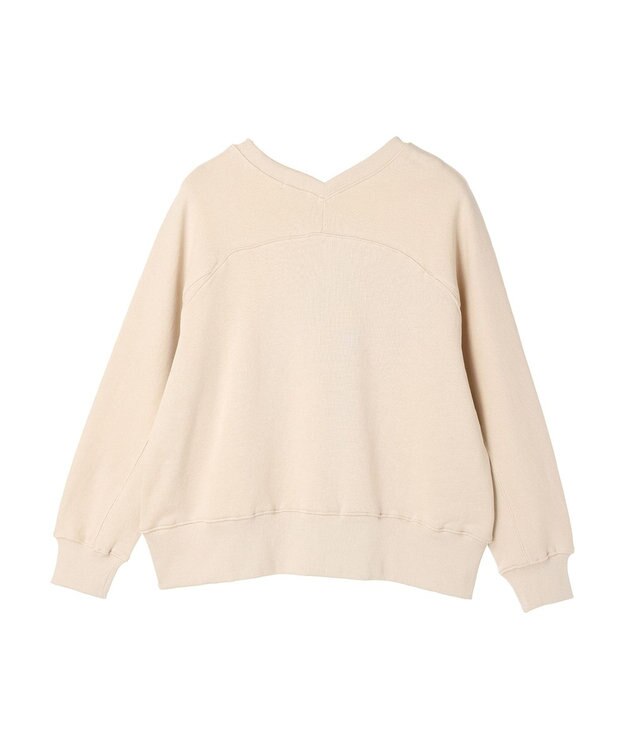 AMERICAN HOLIC バックＶラグランスウェット Ivory