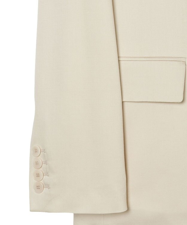 JOSEPH ソフトビスコーステーラリング　ダブルブレステッドジャケット Quail