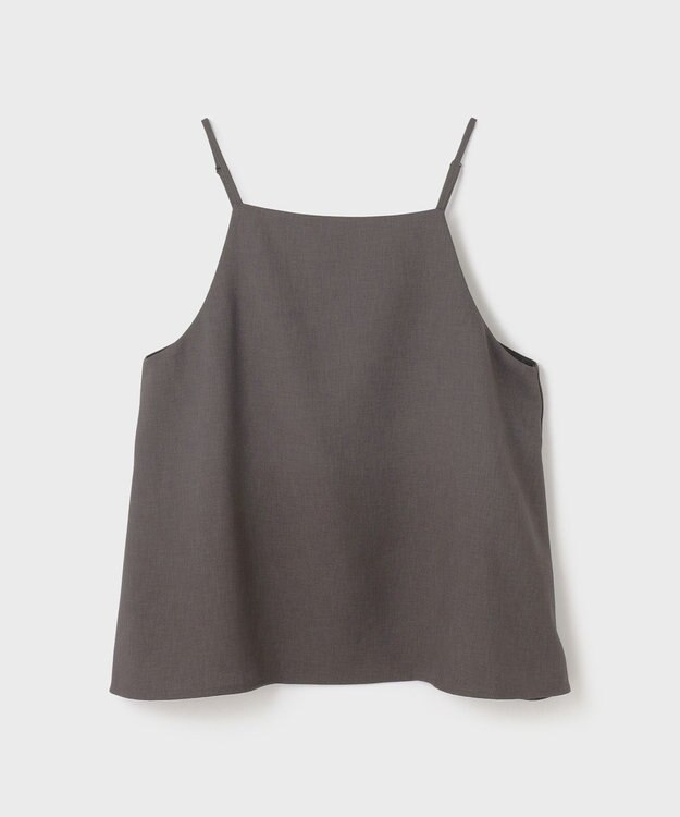 GRACE CONTINENTAL キャミ付レイヤードパンツ チャコール