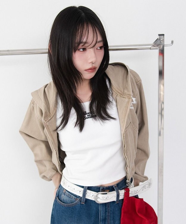 WEGO 【カップ付き】グラフィックカップインタンク 柄4