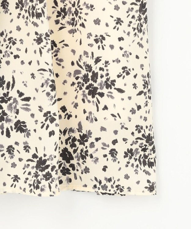 組曲 モザイクフラワープリント スカート アイボリー系5