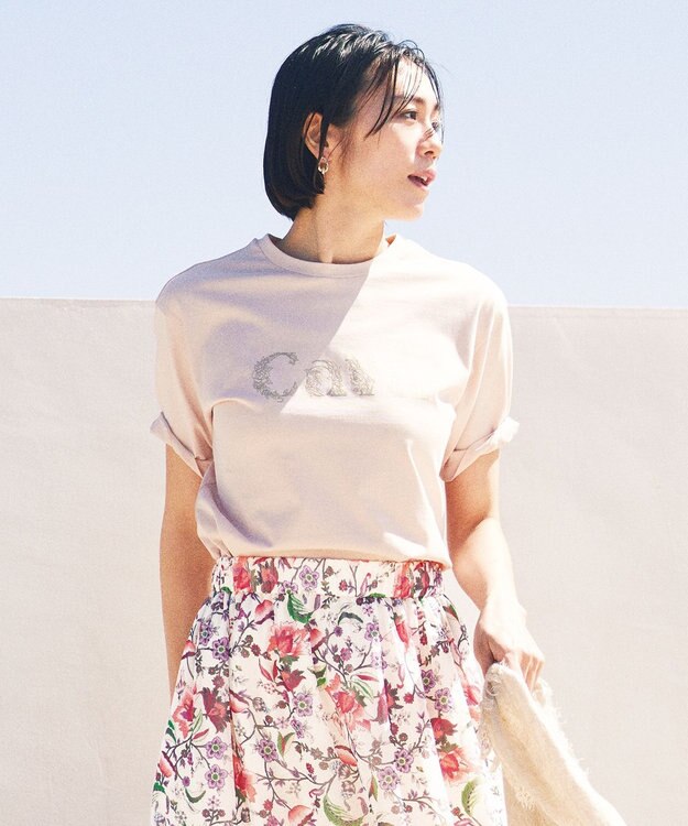 自由区 L 【カタログ掲載・WEB限定カラーあり・洗える】cava Tシャツ [WEB限定]シェル