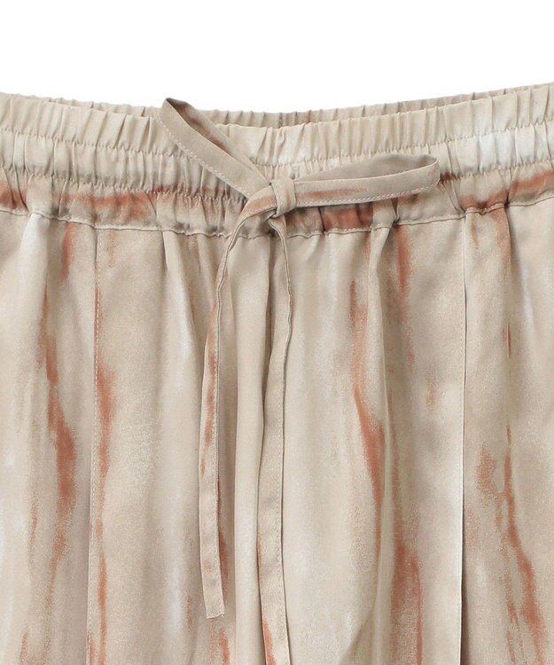 Green Parks アソート柄サイドラインパンツ Khaki