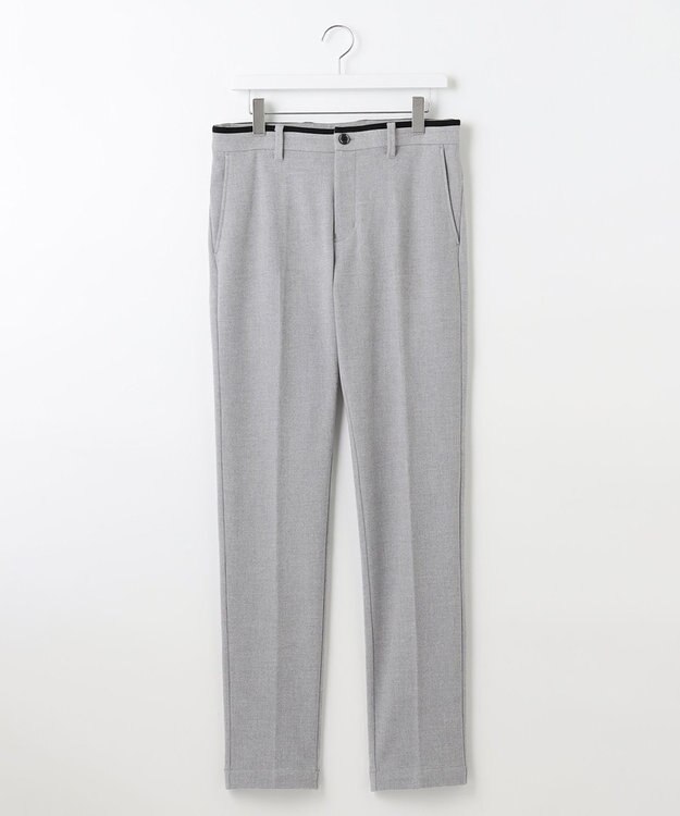 23区GOLF きれい見えの秋冬定番素材【MEN】【ストレッチ】ＴＲストレッチ ベーシックパンツ ライトグレー系