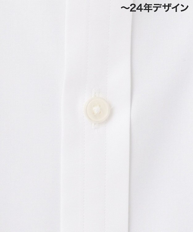 GOTAIRIKU 【形態安定】PREMIUMPLEATS_レギュラーカラー 通年ドレスシャツ_コンバーチブル仕様(25年秋冬モデル) ホワイト系