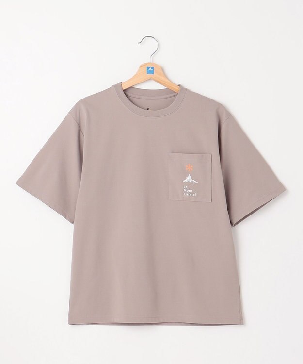 SHARE PARK LADIES 【UVカット・吸水速乾・ストレッチ・軽量 】ロゴポケットTシャツ（S・Mサイズ） グレー系