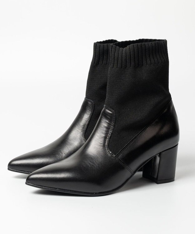BONTRE 「BONTRE/ボントレ」ニットストレッチブーツ/BONTRE97351 ブラック