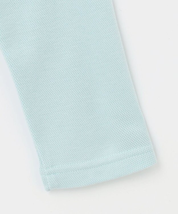 23区GOLF 【WOMEN】【吸湿発熱】グランサーモカノコ 裏起毛シャツ スカイブルー系