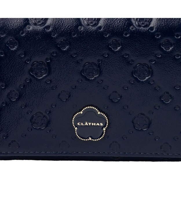 CLATHAS アクシオン 二つ折り財布 ネイビー