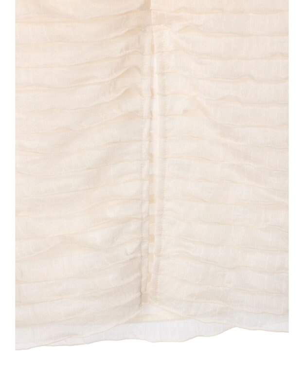 Green Parks Ｉラインフリルカットスカート Ivory