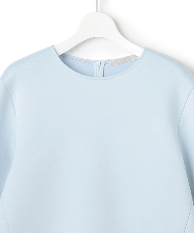 ICB 【先行予約・WEB限定カラーあり】ソフトダンボール スリットテール プルオーバー サックスグレー［WEB限定］