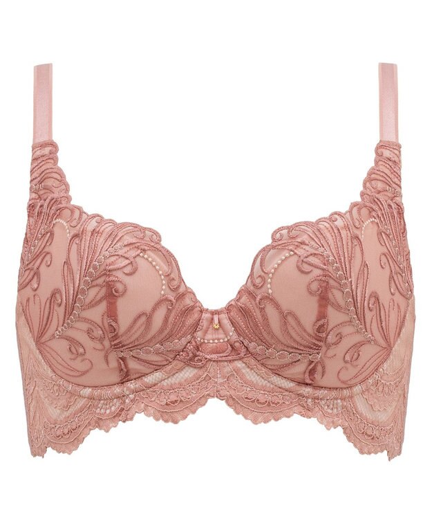 BRADELIS New York 【BRADELIS New York / 育乳STEP3 持ち上げる】ヴィオラステップ3ブラ24A1 補正 シャンパンピンク