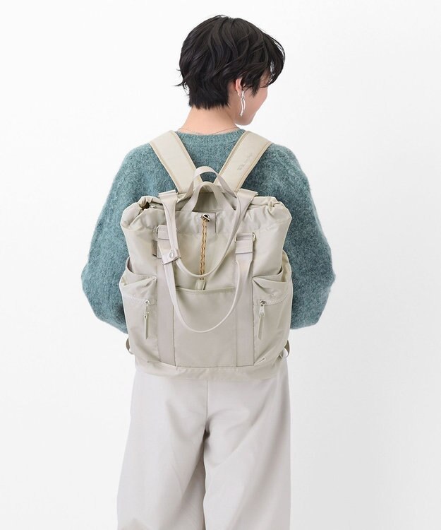 ACE BAGS & LUGGAGE W&.Day/Night アワイ 2WAYトート A4サイズ 14.0インチPC収納 20502 ダブルアンドデイナイト アイボリー