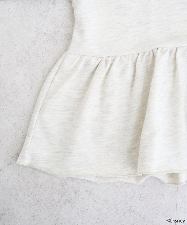 earth music&ecology チップ＆デール／フリル裏毛プルオーバー Oatmeal