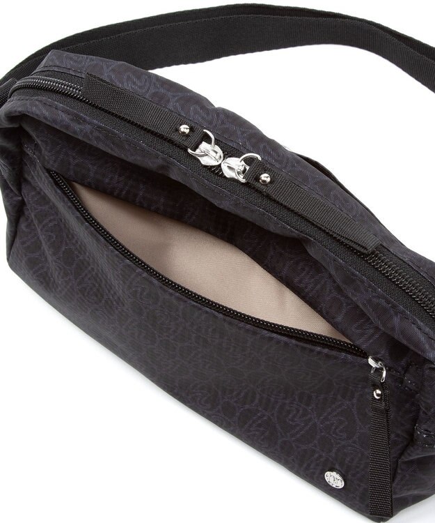 ACE BAGS & LUGGAGE hiromichi nakano フェズリ ショルダーバッグ  17521 ヒロミチナカノ ブラック（モノグラム）