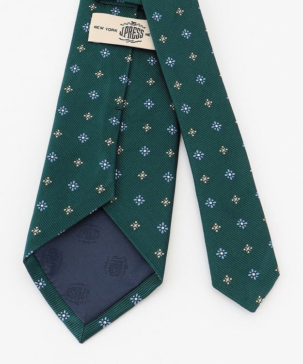 J.PRESS MEN 【VINTAGE JACQUARD COLLECTION】小紋柄 ネクタイ パイングリーン系8