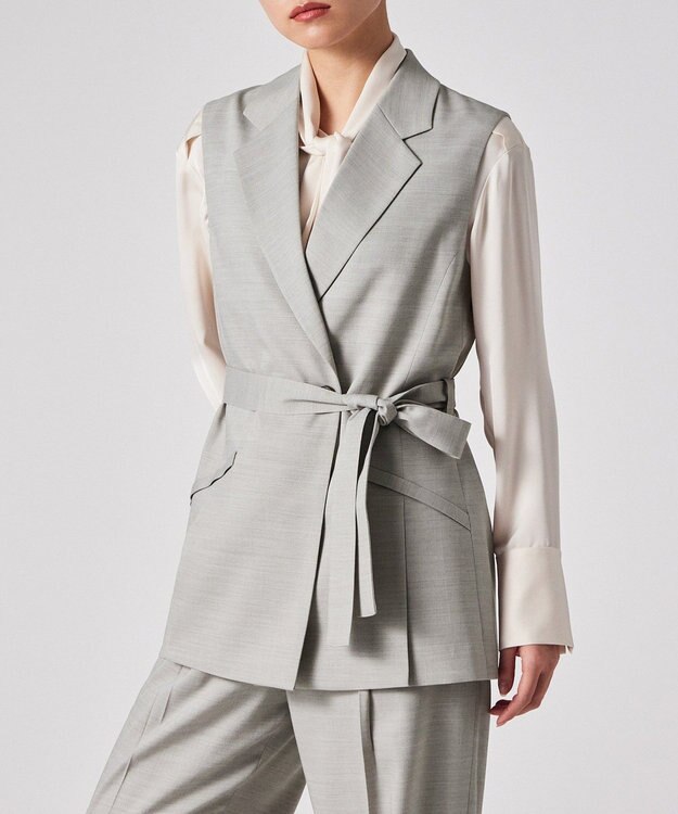 Paul Smith オケージョン セットアップ ジレ グレイッシュベージュ