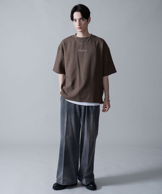 WEGO 【速乾/しわになりにくい/MLサイズ展開】ドライポリアンサンブルプルオーバー（SS） ブラウン