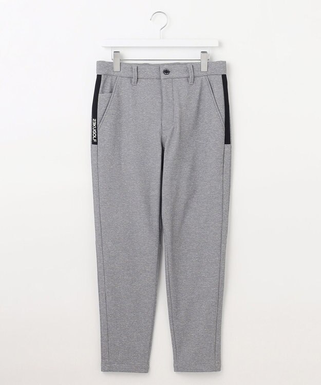 23区GOLF 【MEN】【ストレッチ】バックメッシュポンチ テーパードパンツ ライトグレー系