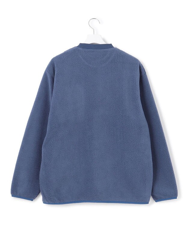 J.PRESS YORK STREET 【UNISEX】フリース クルーネックプルオーバー ブルー系