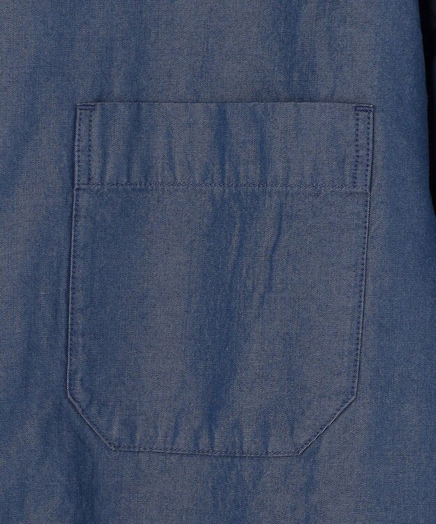 JOSEPH ABBOUD MOUNTAIN 【テーム ヤルヴィモチーフ/サスティナブル】　ビオグレース シャツ ネイビー系