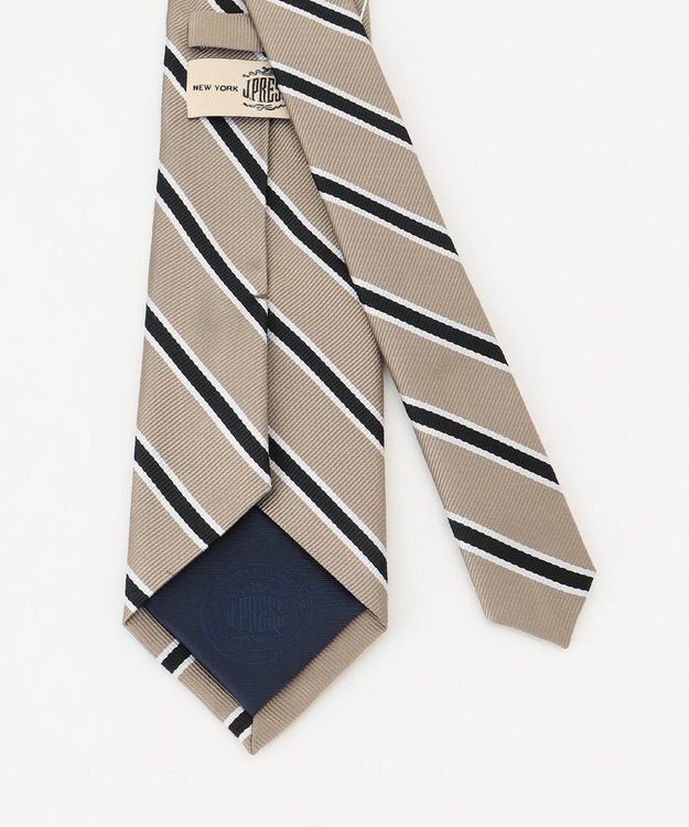 J.PRESS MEN オーセンティック / レジメンタル ネクタイ ベージュ系2